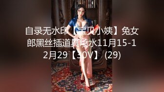 自录无水印【宝贝小姨】兔女郎黑丝插道具喷水11月15-12月29【30V】 (29)